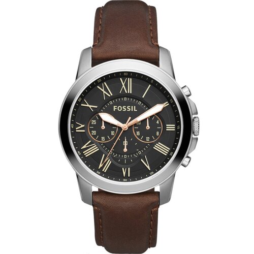Grant Chronograph FS4813 Brown Leather Mens Watch