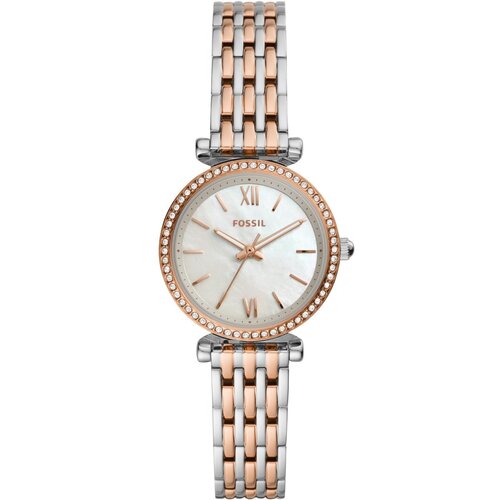 Carlie Mini ES4649 Two-Tone Stainless Steel Womens Watch