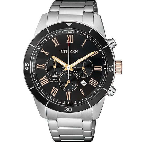 Chronograph AN8168-51H Stainless Steel Mens Watch