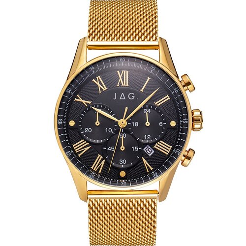 Lachlan J2277A Gold Stainless Steel Mens Watch