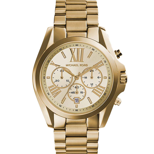 Bradshaw Chronograph MK5605 Gold Unisex Watch