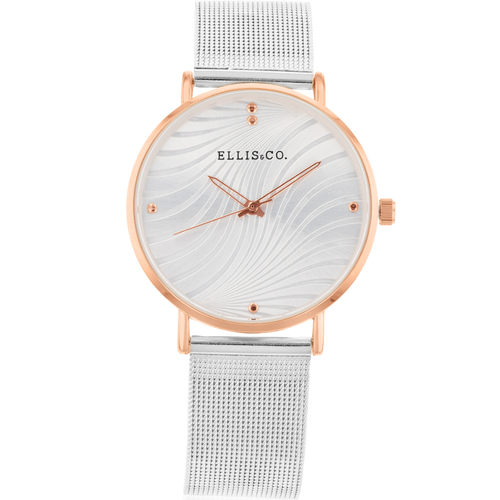 Ellis & Co 'Eliza' Stainless Steel Bracelet Womens Watch