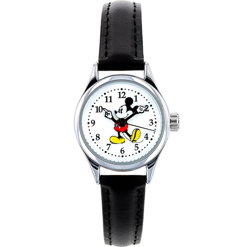 Disney TA56752 Petite Mickey Mouse Black Youth Watch
