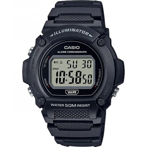 Casio W219H-1 50 Metres Water Resistant Digital Watch
