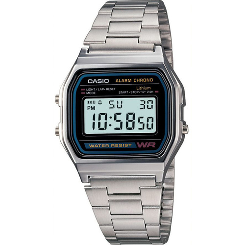 Casio A158WA-1 Digital Mens Watch