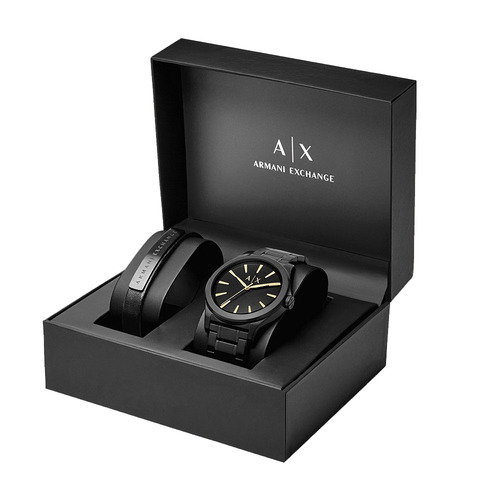 Armani Exchange AX7102 Watch & Bracelet Gift Set