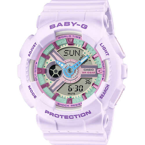 Baby-G BA110XPM-6A Multi Pastel Womens Watch