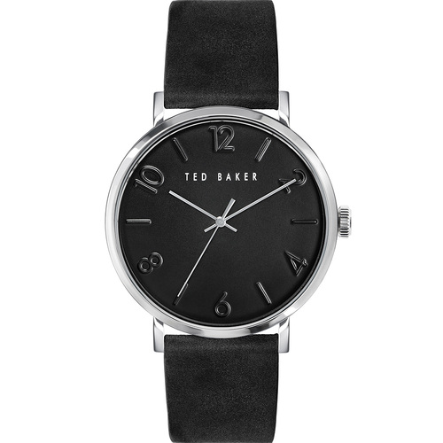 Ted Baker BKPPGF113 Phylipa Black Leather Mens Watch