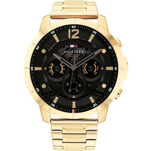 Tommy Hilfiger 1710511 Multifunction Gold Tone Mens Watch