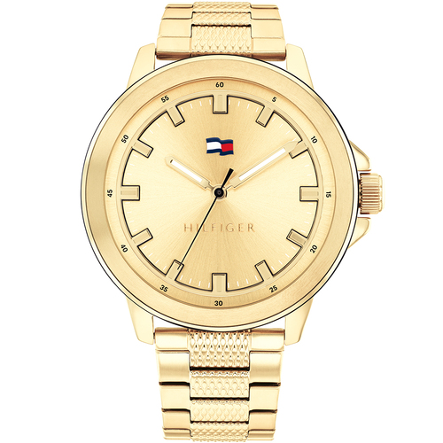 Tommy Hilfiger 1792025 Nelson Gold Tone Mens Watch
